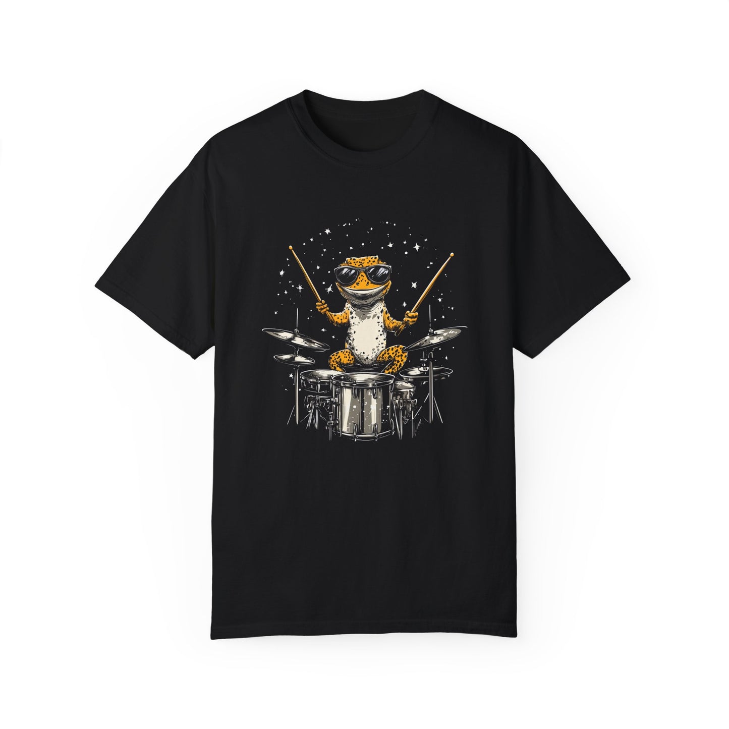 Gecko Drummer T-shirt
