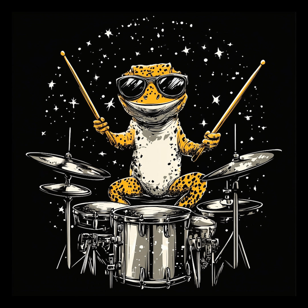 Kid's Gecko Drummer T-shirt
