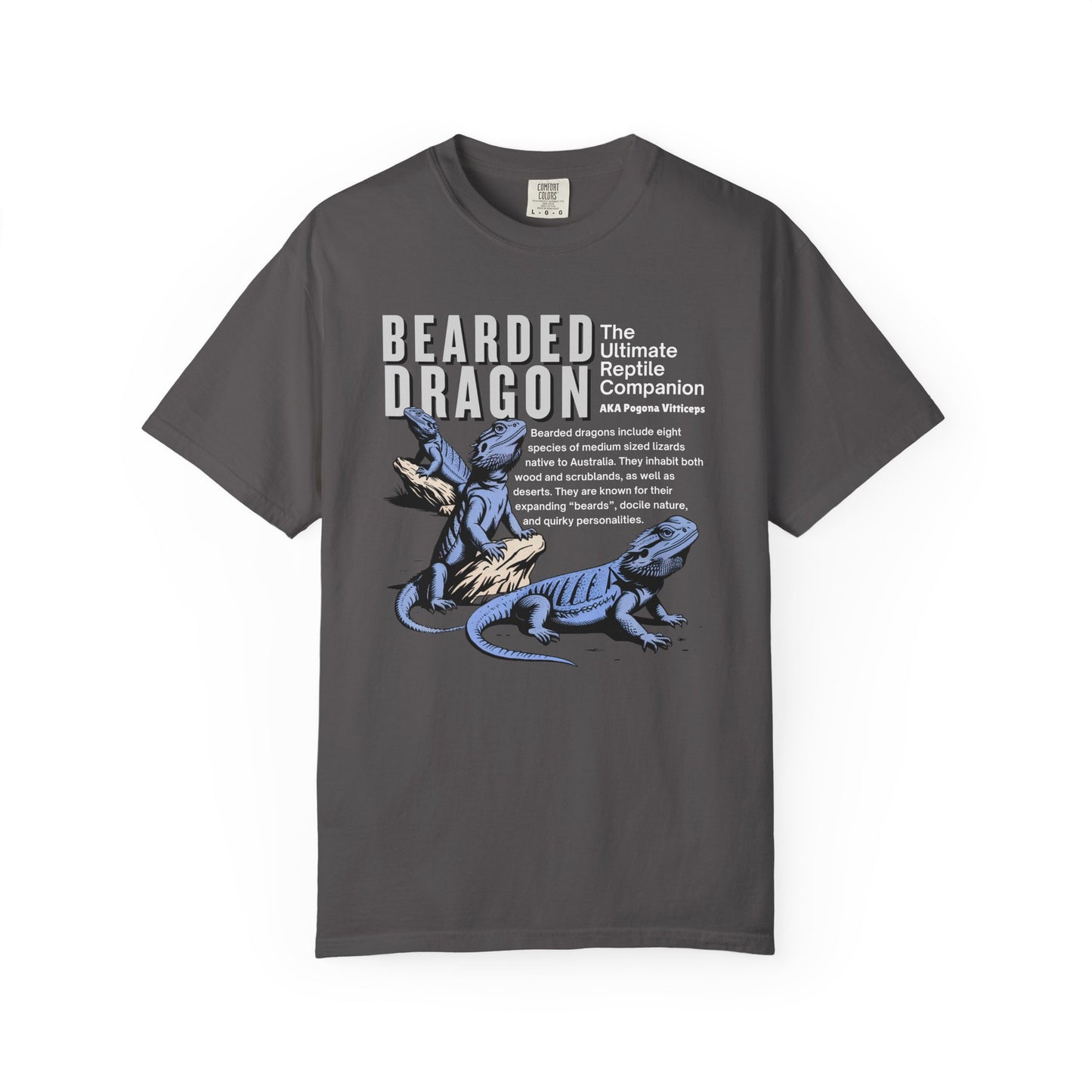 Bearded Dragon Companion Lizard T-shirt