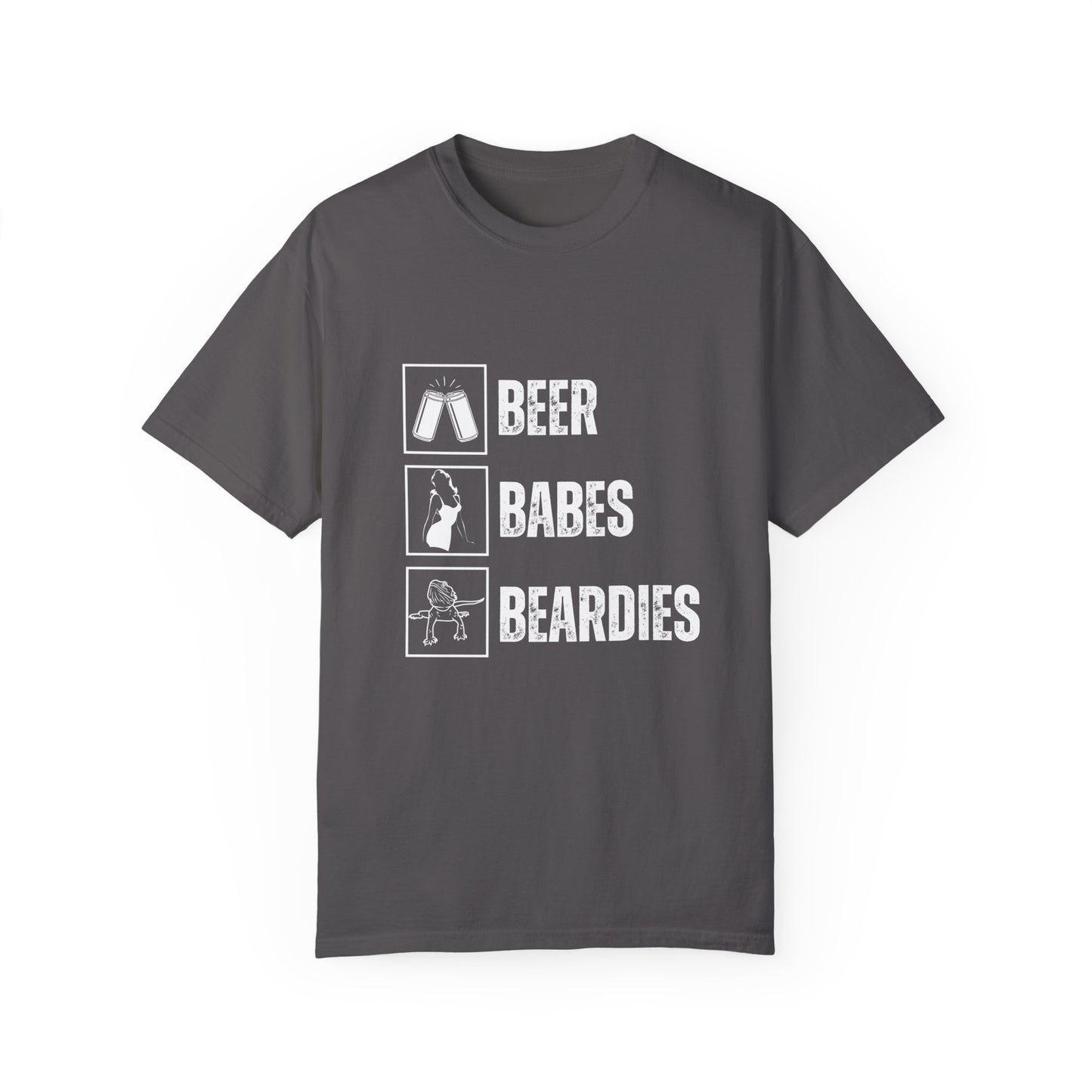 Beer, Babes, and Beardies T-shirt