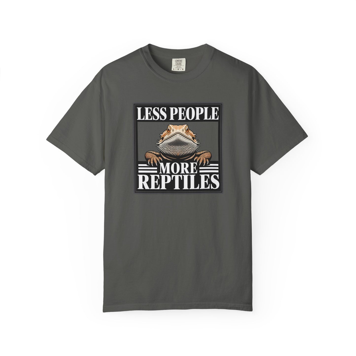 Less People More Reptiles T-shirt