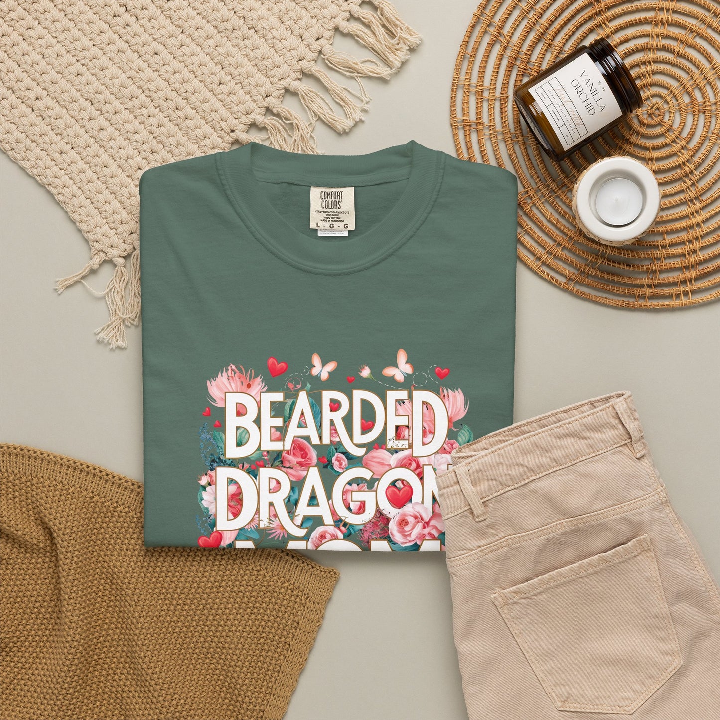 Bearded Dragon Mom T-shirt