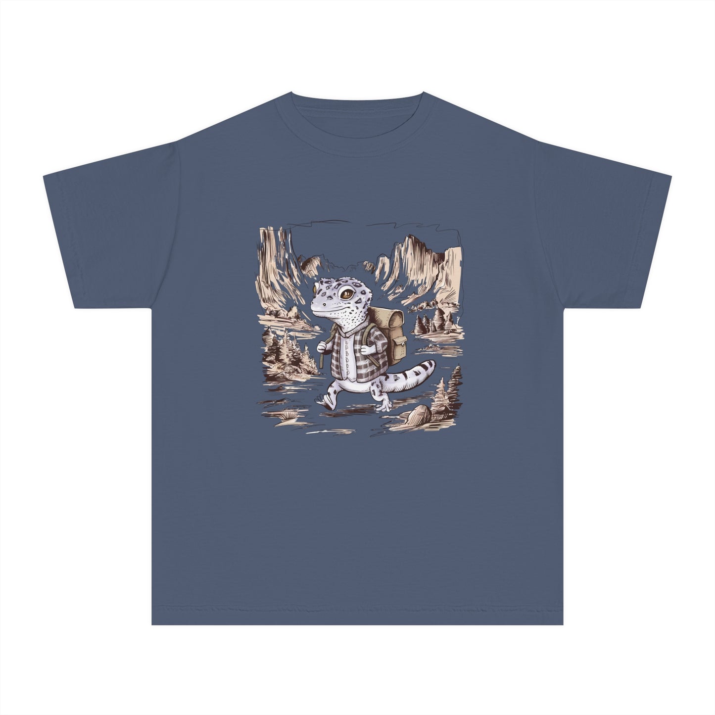 Kid's Gecko Backpacking T-Shirt