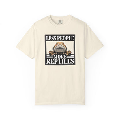 Less People More Reptiles T-shirt