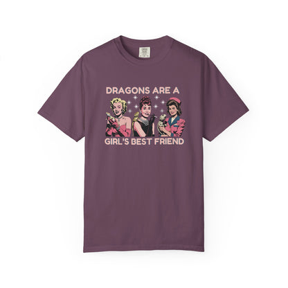 Dragons are a Girl's Best Friend T-shirt