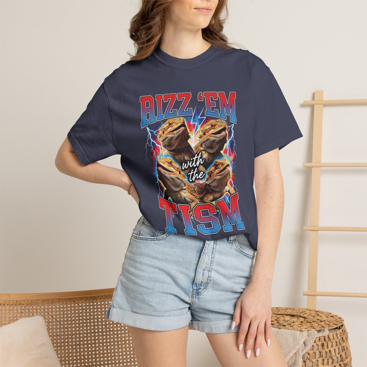 Rizz 'Em with the Tism T-shirt
