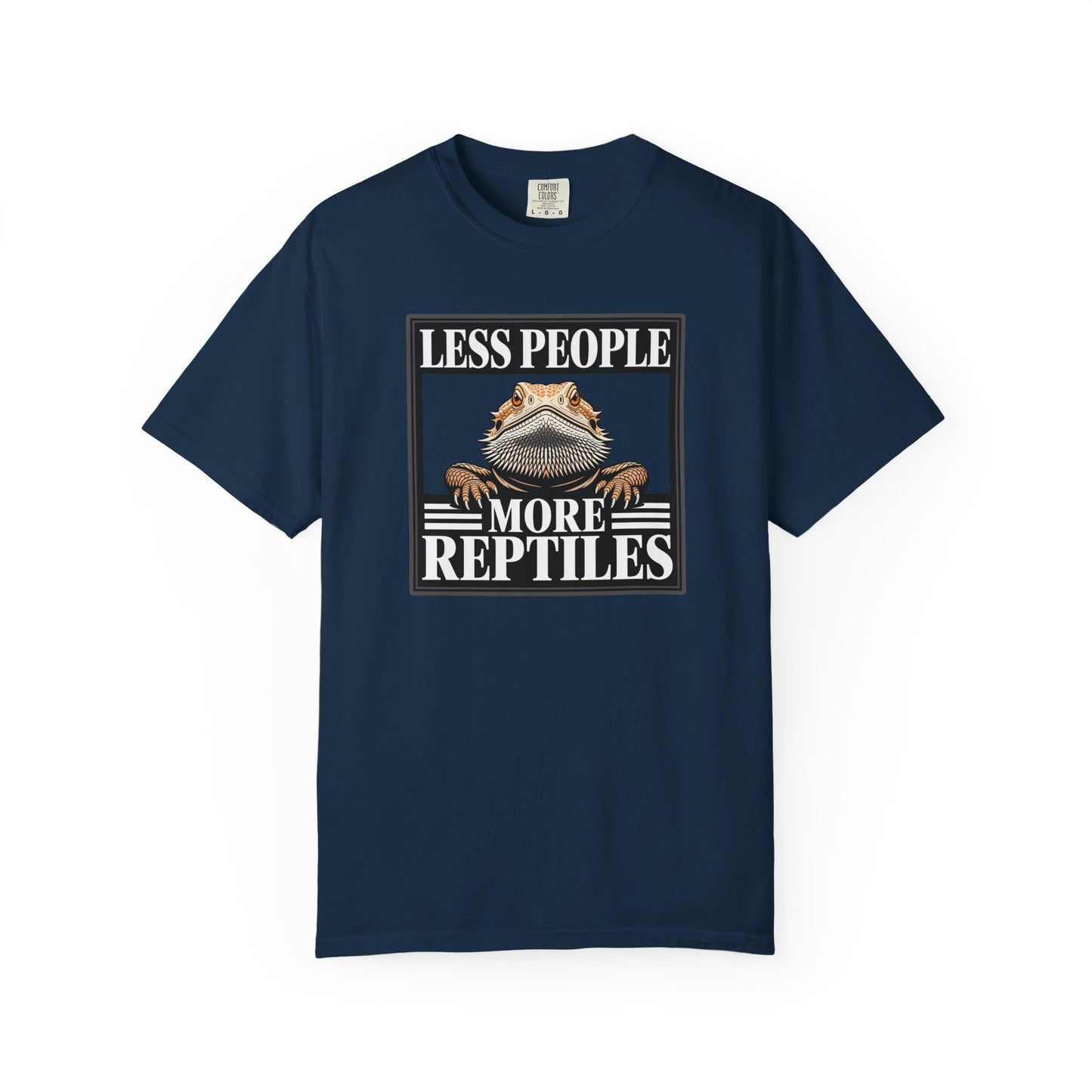 Less People More Reptiles T-shirt