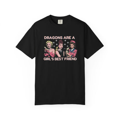 Dragons are a Girl's Best Friend T-shirt