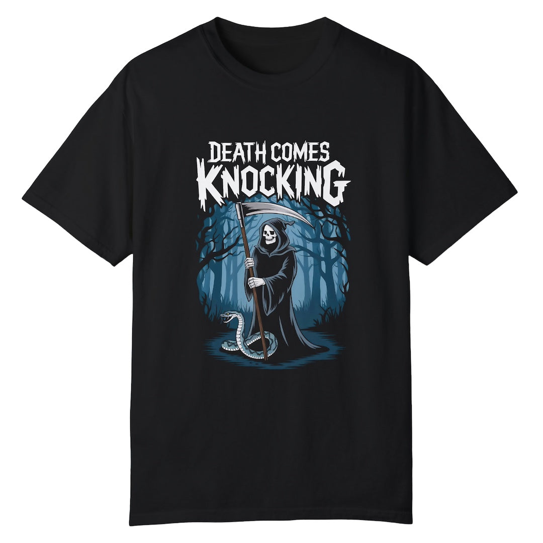 Death Comes Knocking T-shirt