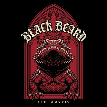 Black Beard Cathedral T-shirt