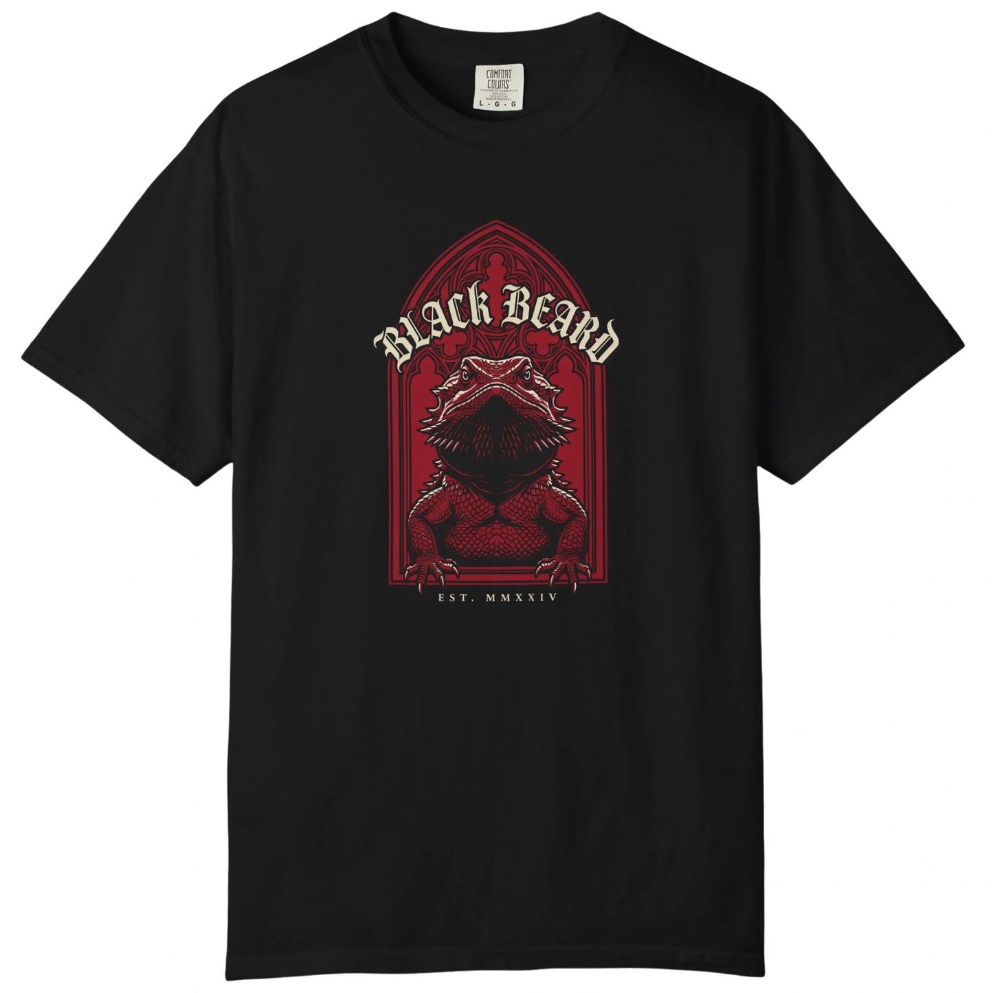 Black Beard Cathedral T-shirt