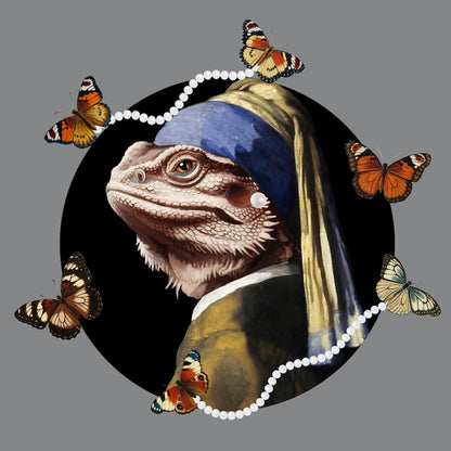 Dragon with a Pearl Earring T-shirt