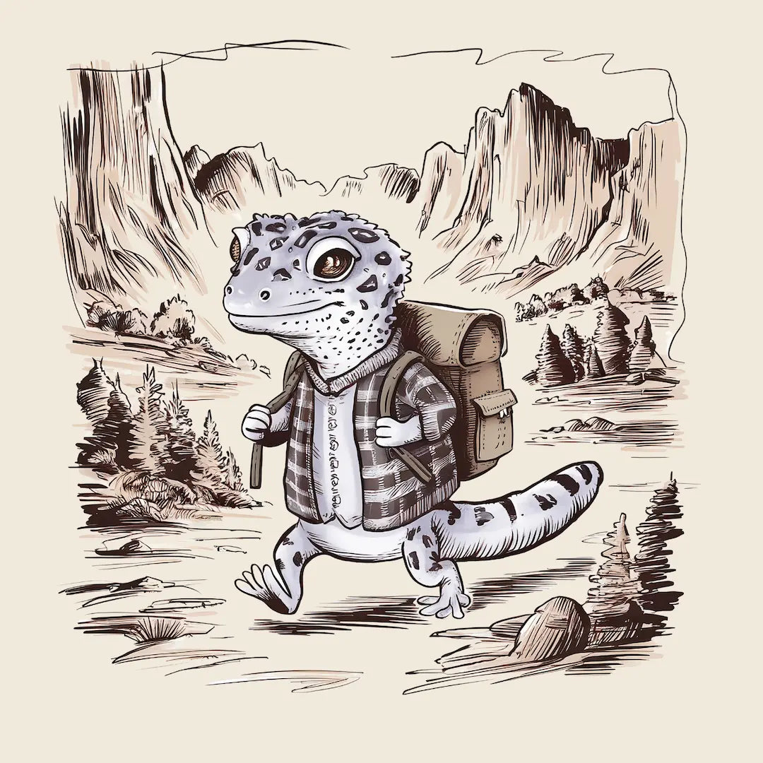 Gecko Backpacking T-shirt