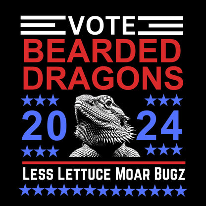 Vote Bearded Dragons T-shirt