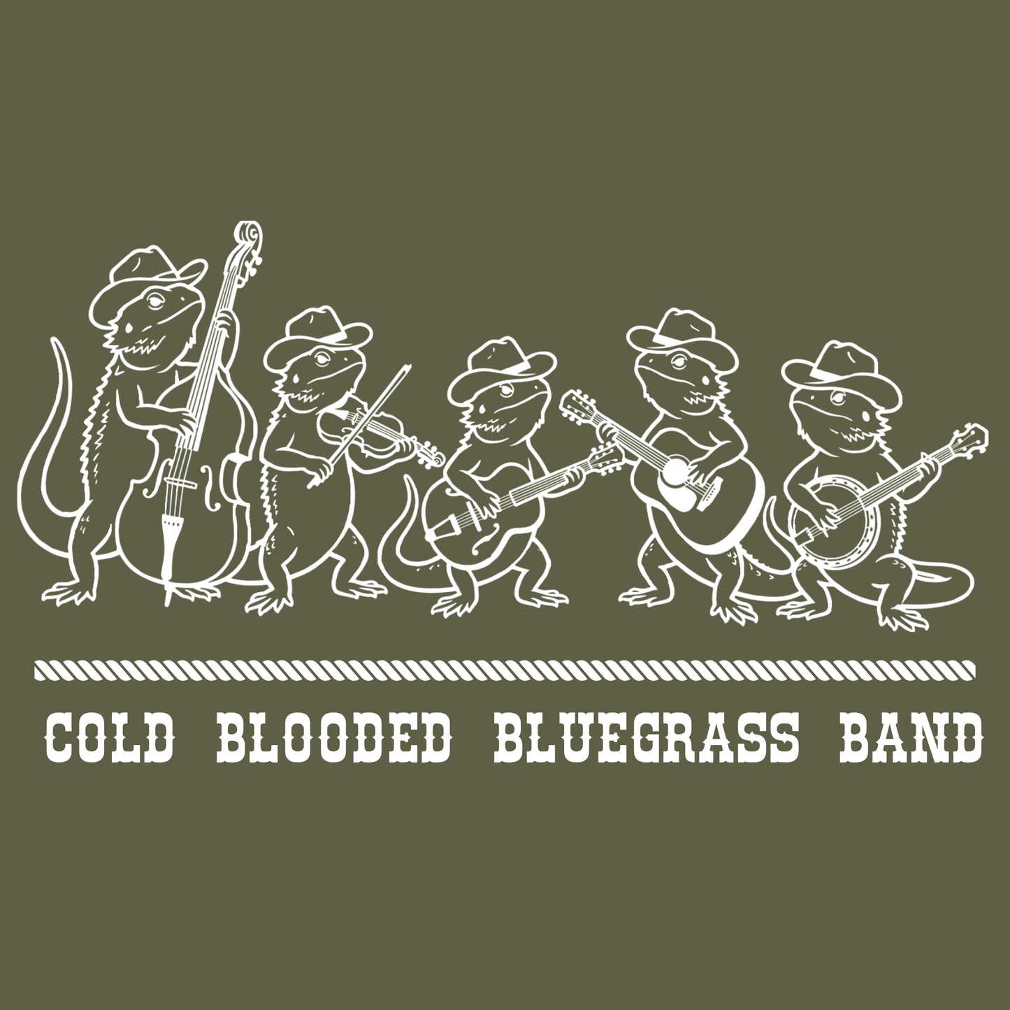 Cold Blooded Bluegrass Band T-shirt