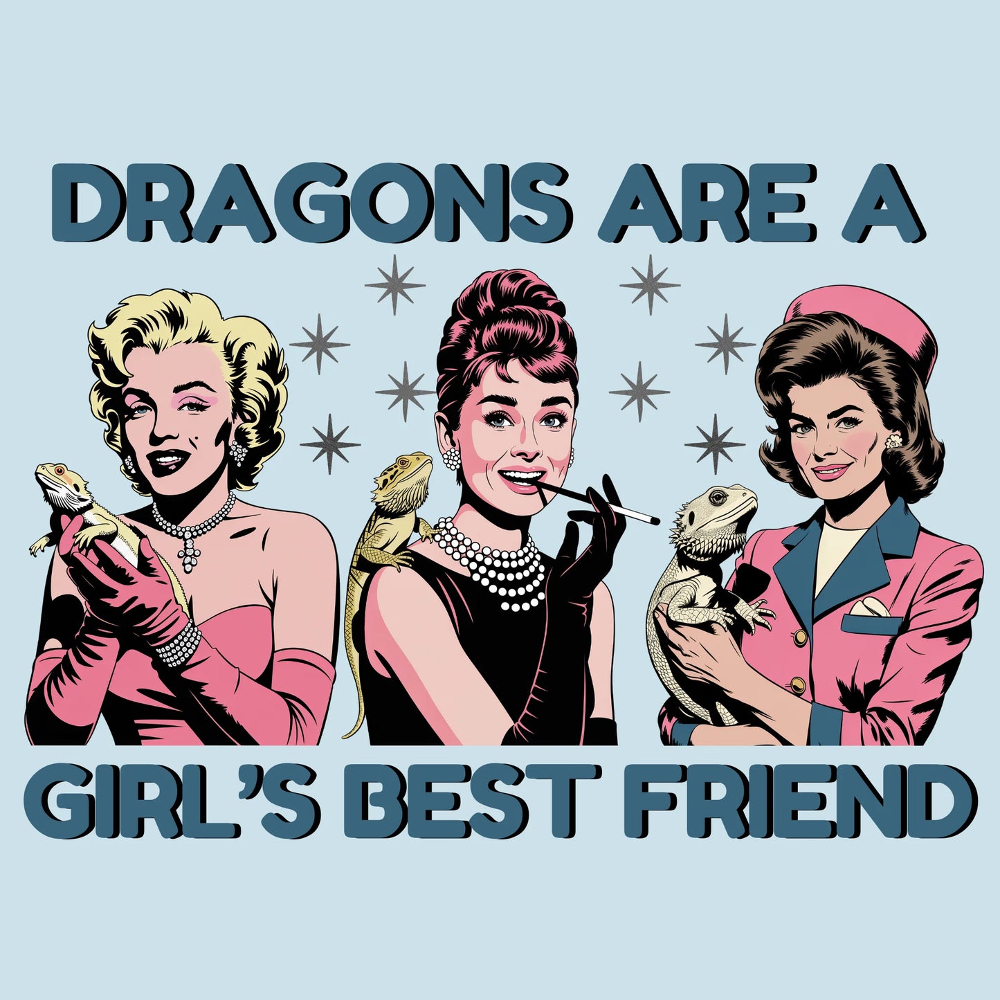 Dragons are a Girl's Best Friend T-shirt