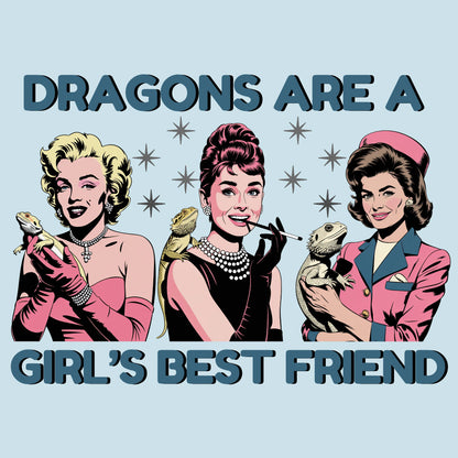 Dragons are a Girl's Best Friend T-shirt