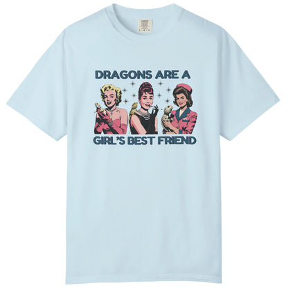 Dragons are a Girl's Best Friend T-shirt