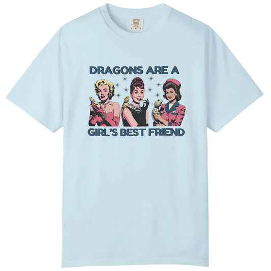 Dragons are a Girl's Best Friend T-shirt