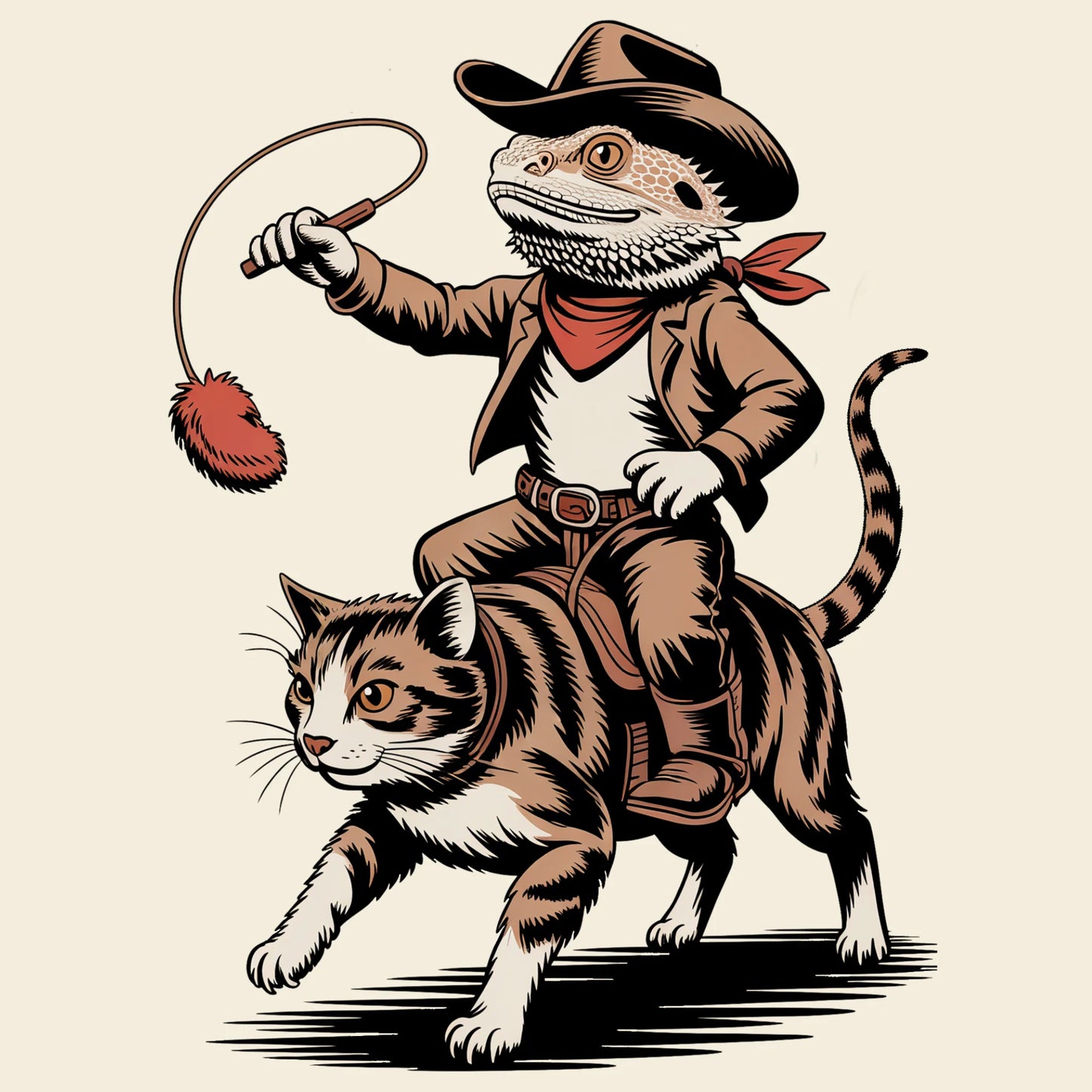 Giddy Up Kitty Cat T-shirt