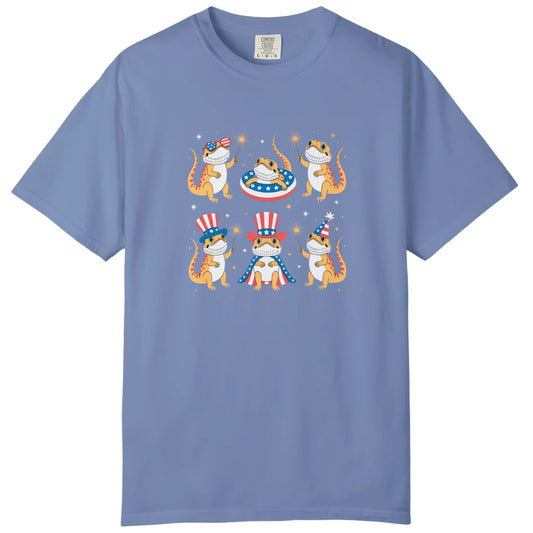 Red, White, and Beardies T-shirt