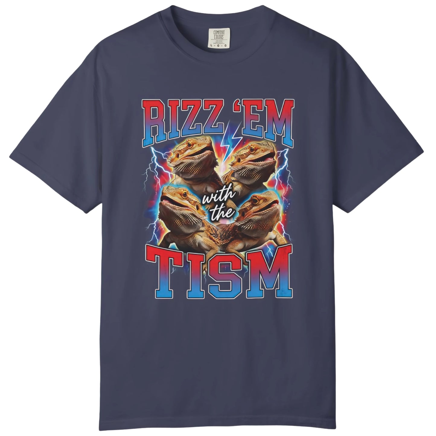 Rizz 'Em with the Tism T-shirt