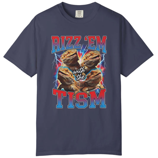 Rizz 'Em with the Tism T-shirt